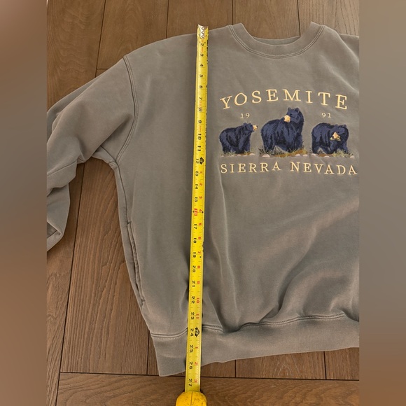 John Galt/Brandy Melville Green Yosemite Sweatshirt Oversized Adult one size - Picture 8 of 11